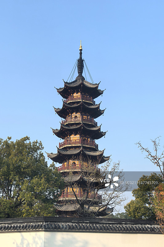 龙华塔图片素材