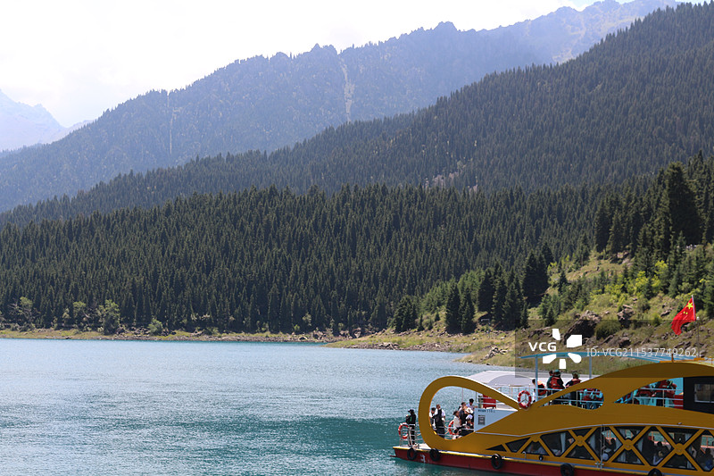 乌鲁木齐天山天池风景区图片素材