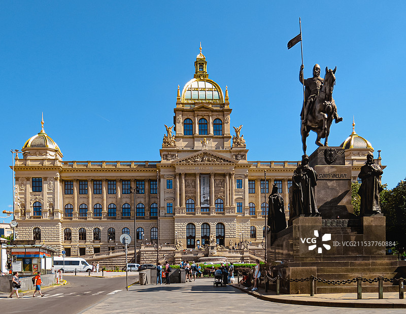 布拉格  捷克国家博物馆图片素材