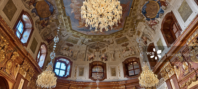 奥地利维也纳~美景宫图片素材