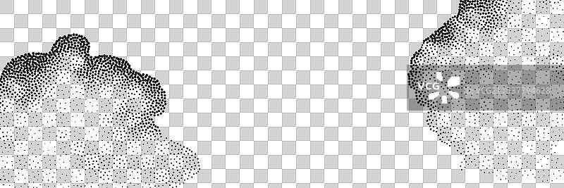 一波带有沙质纹理的黑点图片素材