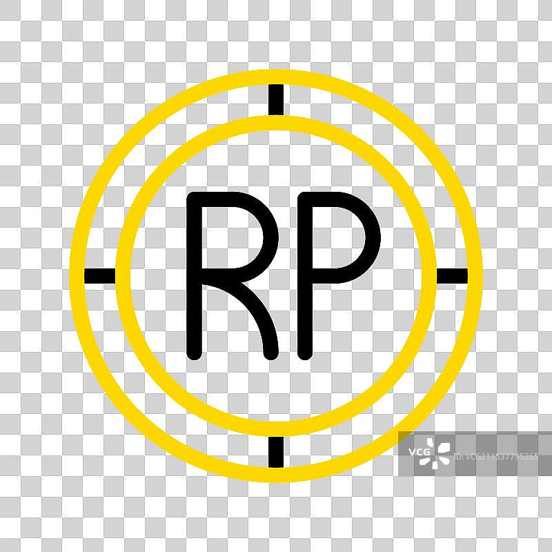 印尼卢比货币图标金融硬币图片素材