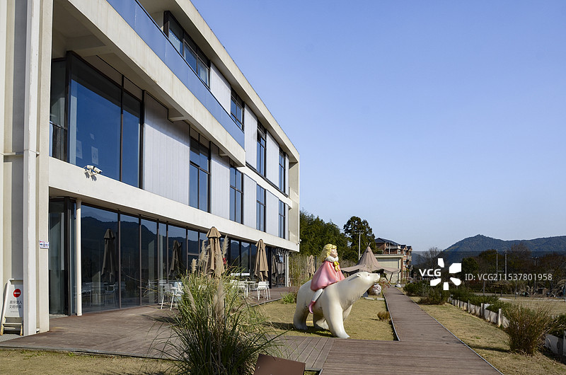 德清莫干山仙潭美术馆图片素材