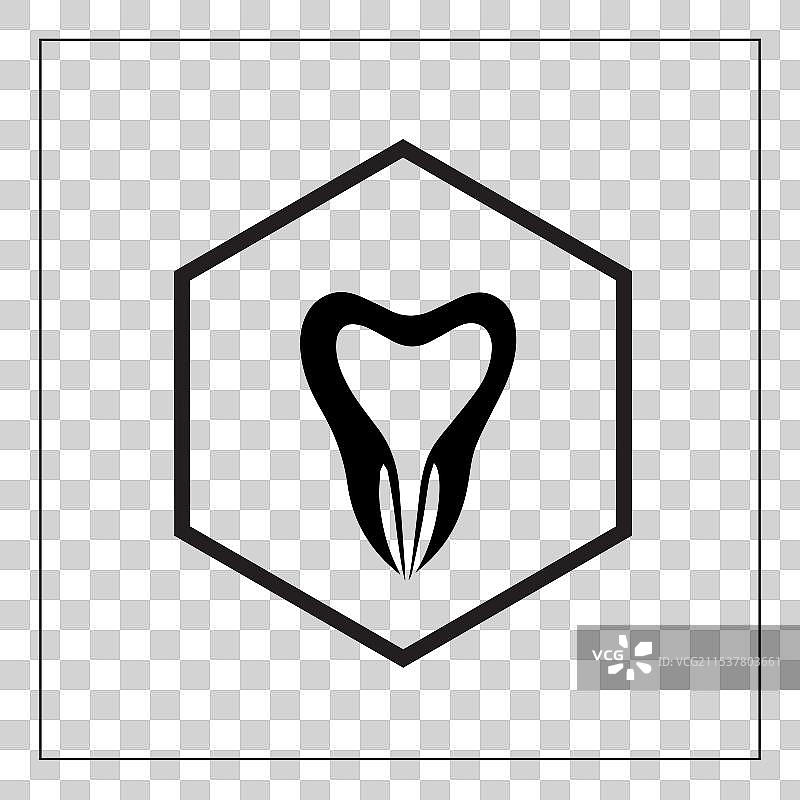 牙齿图标图片素材