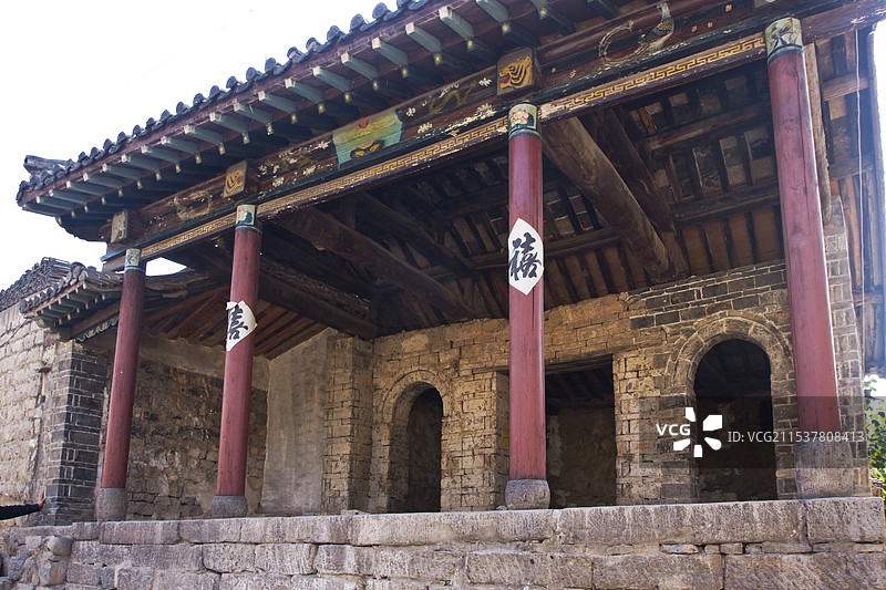 河北省井陉县“于家石头村”图片素材