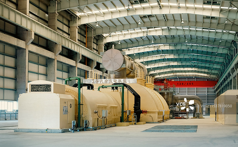 火电厂汽轮发电机组图片素材