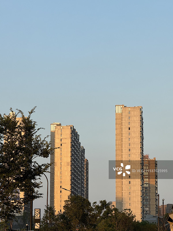 城市傍晚图片素材