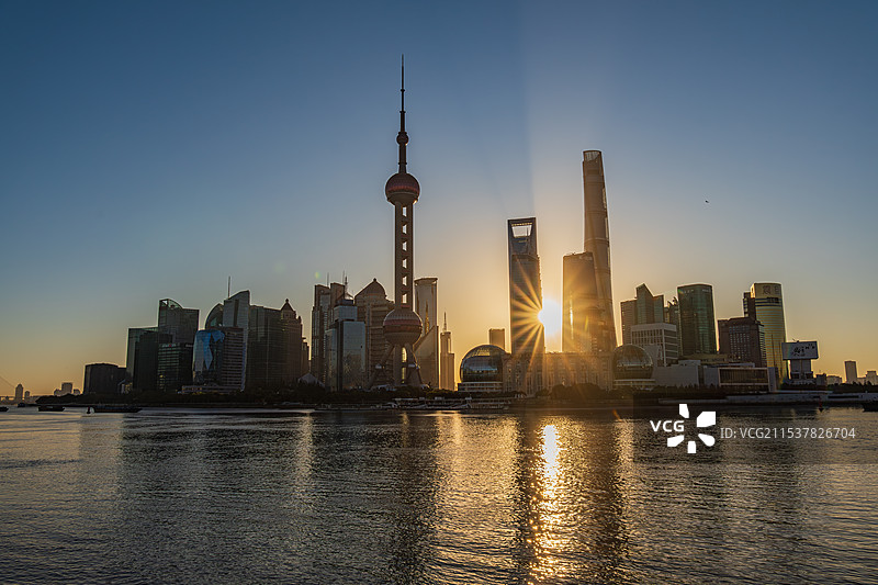 凌晨的外滩图片素材