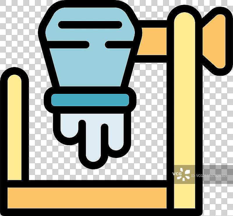 混凝土搅拌机正在为建筑浇筑水泥图片素材