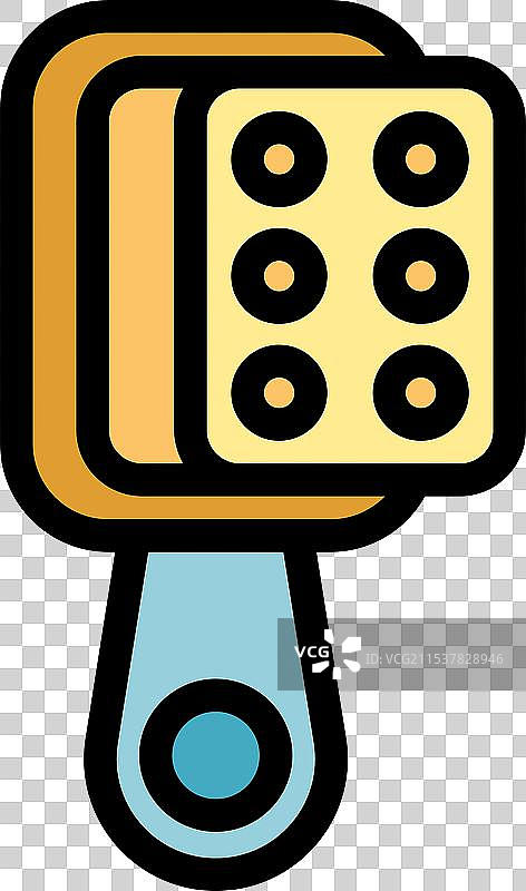 足部清洁护理图标的浮石图片素材