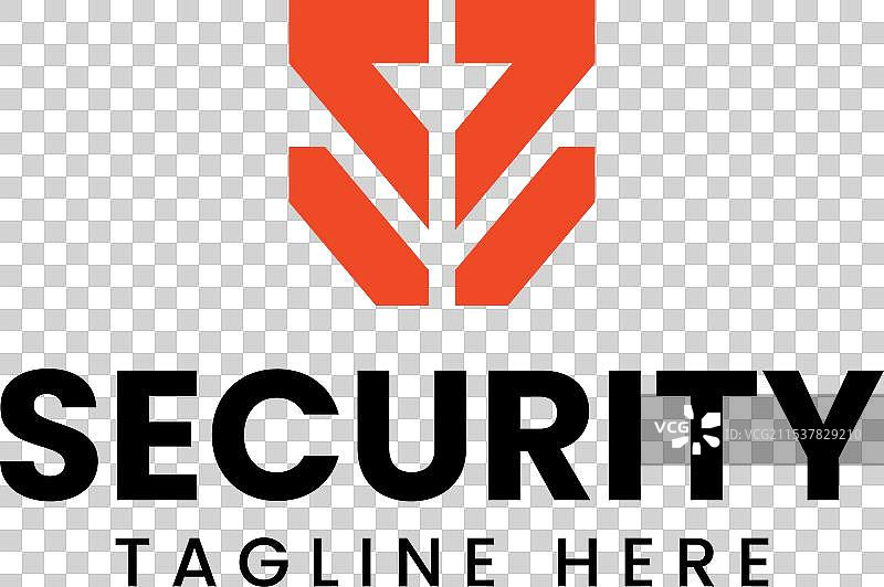 现代盾牌安全logo，字母S和B结合设计图片素材