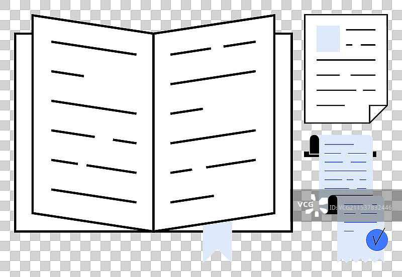 教育文献与文件图片素材