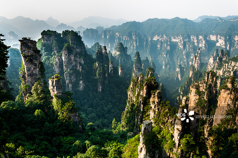 张家界武陵源风光图片素材