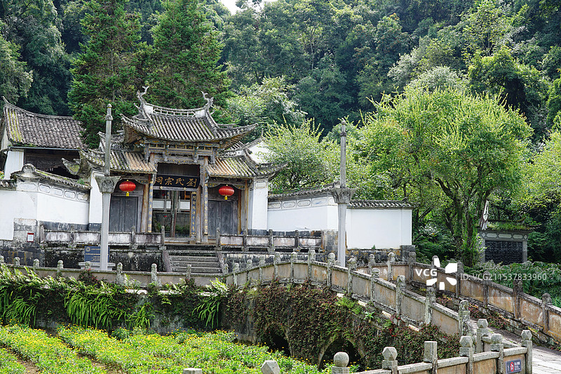 腾冲，和顺古镇，刘氏宗祠图片素材