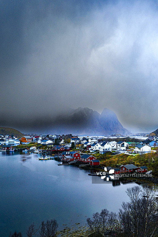 北欧峡湾图片素材