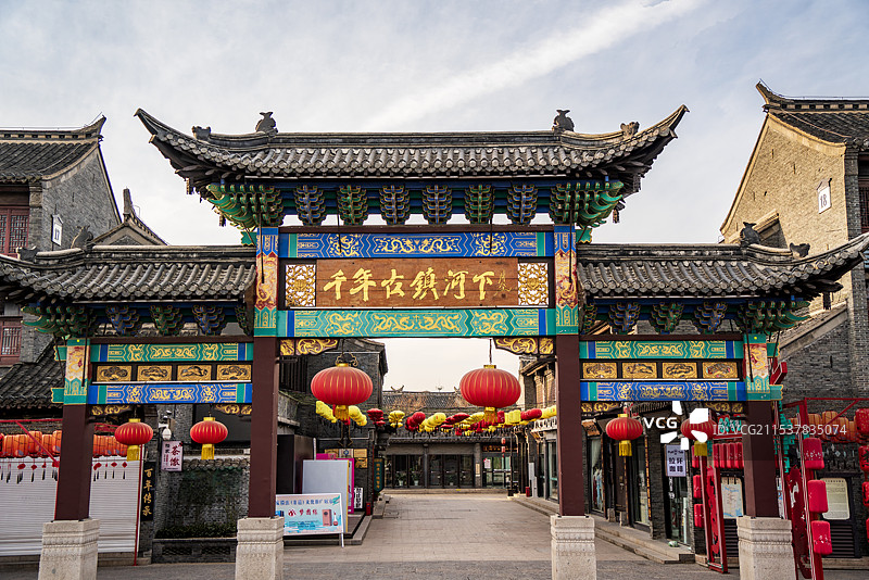 江苏淮安河下古镇图片素材