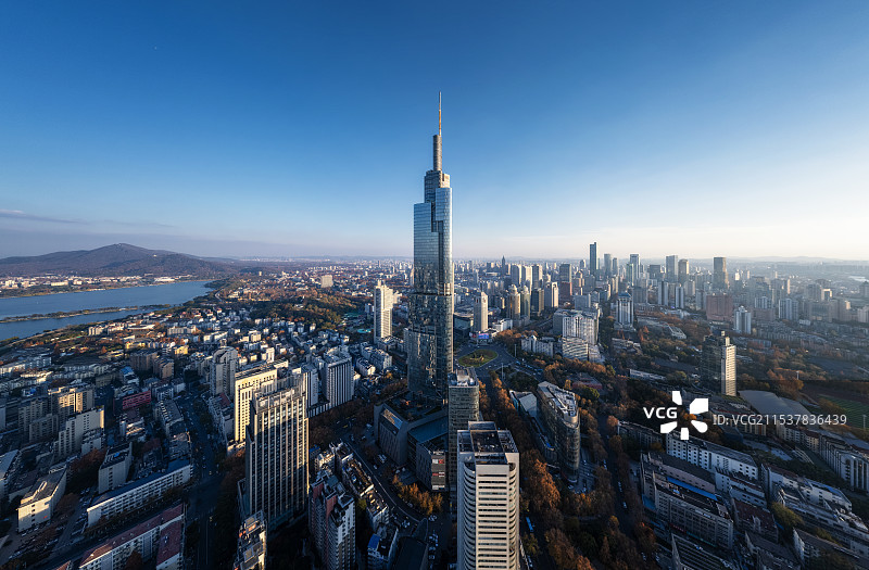 南京紫峰大厦图片素材