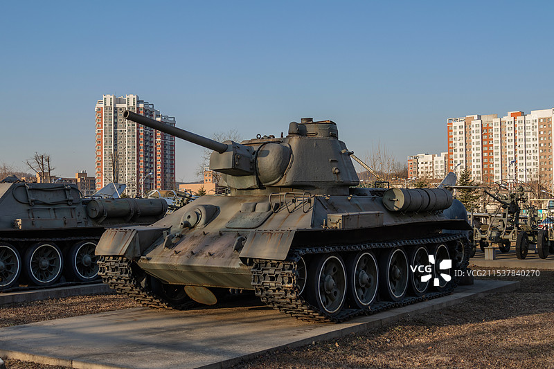 抗美援朝坦克图片素材