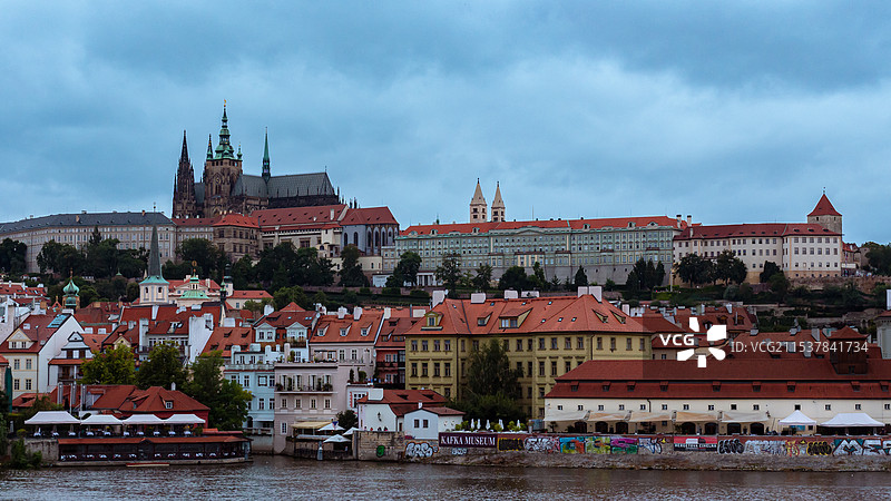 布拉格的傍晚图片素材