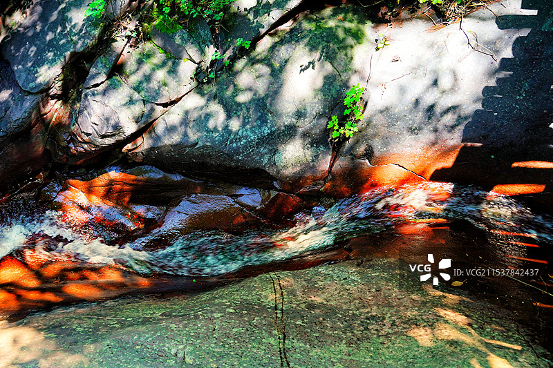 北京门头沟双龙峡景区图片素材