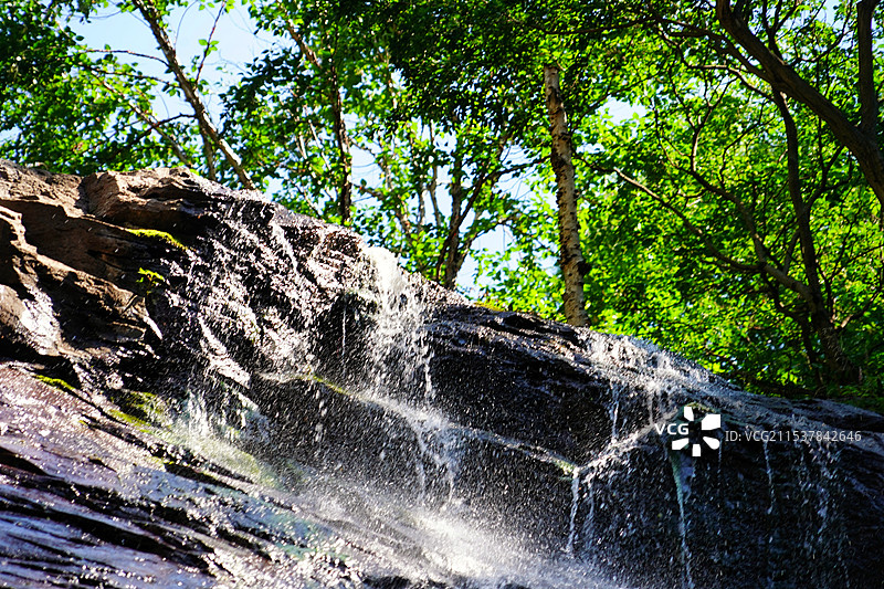 北京门头沟双龙峡景区图片素材