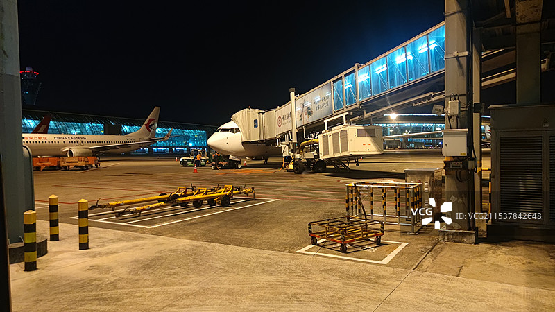 上海机场图片素材