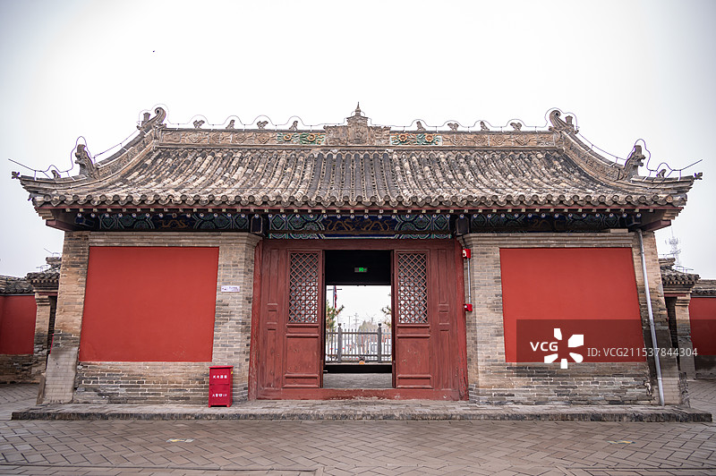 蔚县  玉皇阁 龙虎殿图片素材