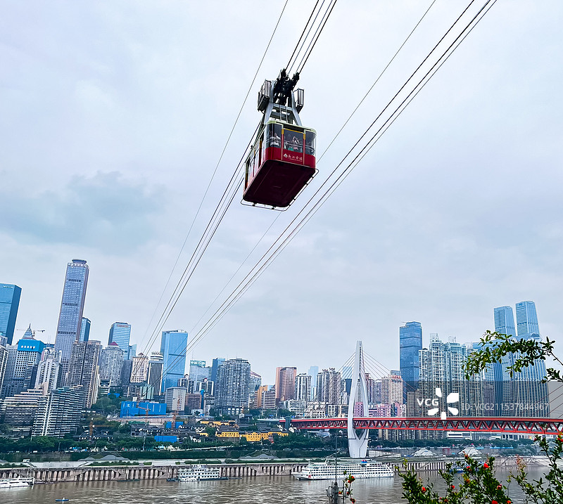 重庆长江索道图片素材