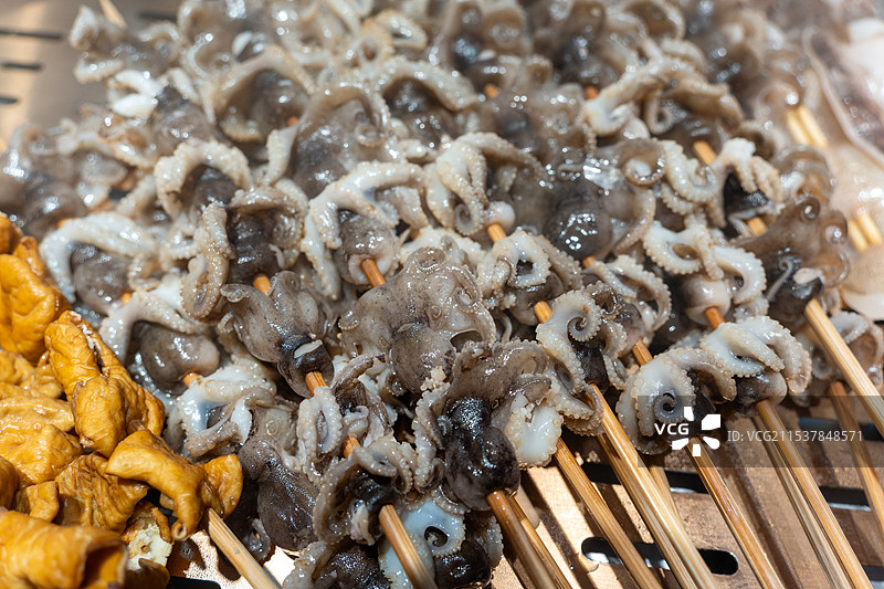 日式烧烤 居酒屋 小章鱼图片素材