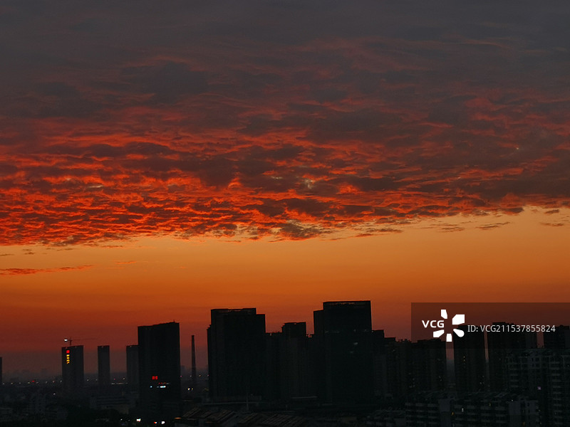 火烧云图片素材