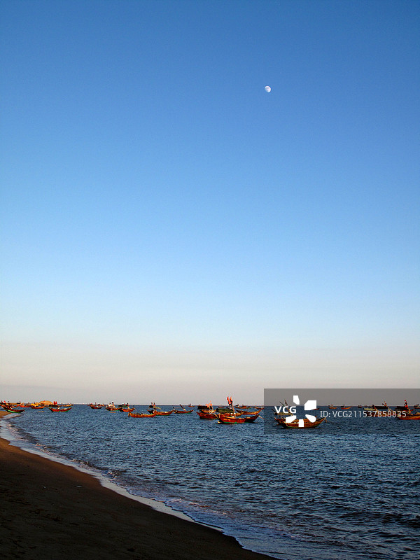 广西钦州市犀牛脚镇三娘湾景区图片素材