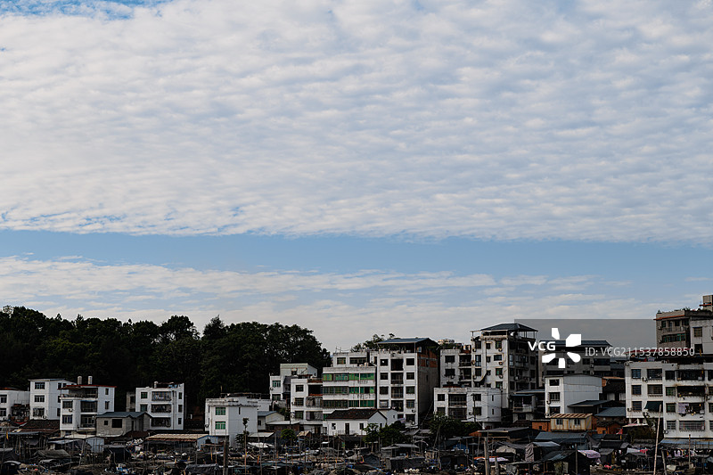 鳌江渔村图片素材