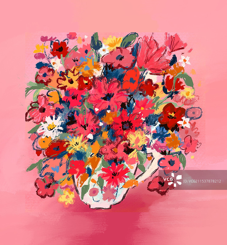 繁花盛开图片素材