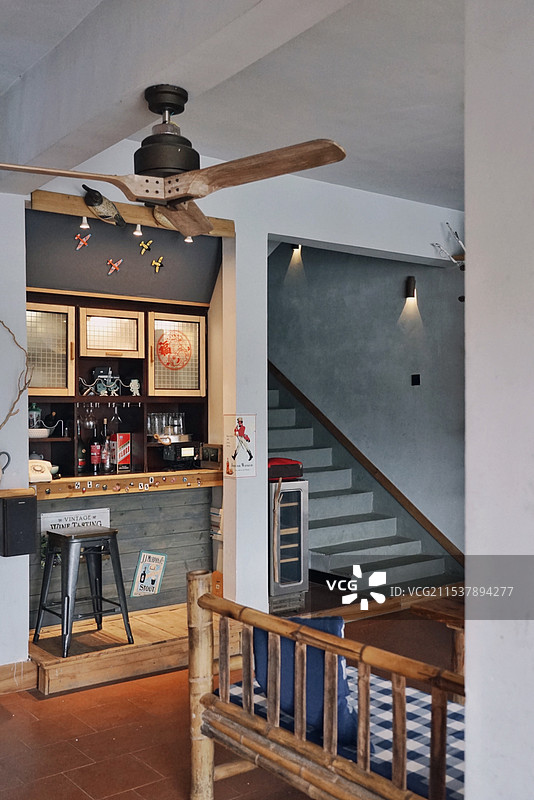 清远清新县，桃花湖民宿，内部装饰、风景图片素材