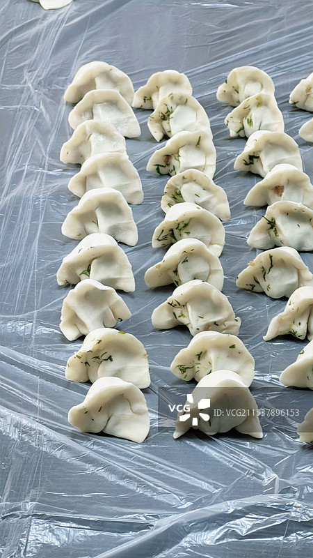 茴香肉馅儿饺子图片素材