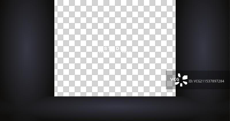 空旷的工作室房间背景幕布灯光图片素材