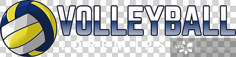 一个具有动态排版的标志，创造出图片素材