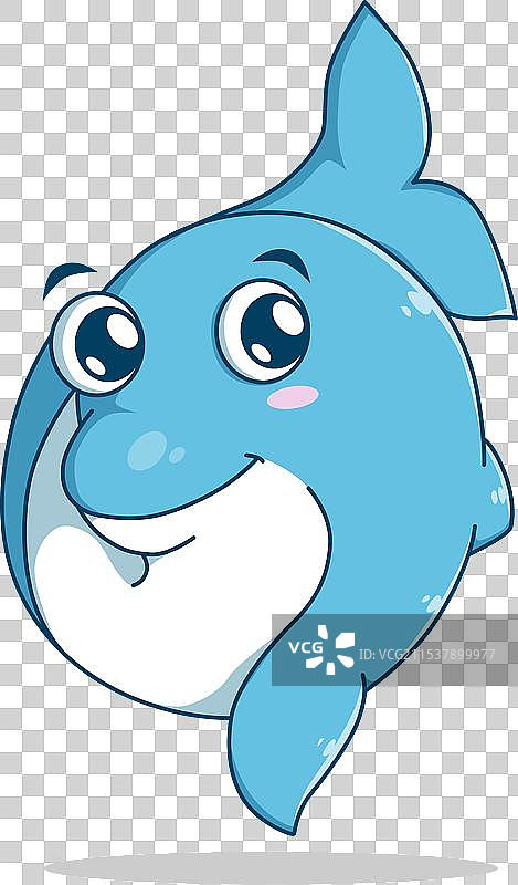 可爱的海豚在世界动物日庆祝活动中图片素材