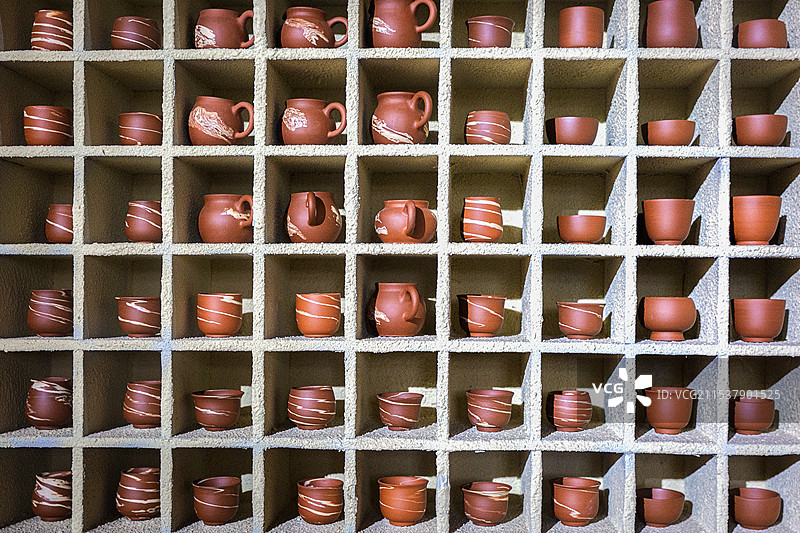 陶器茶具产品展示图片素材