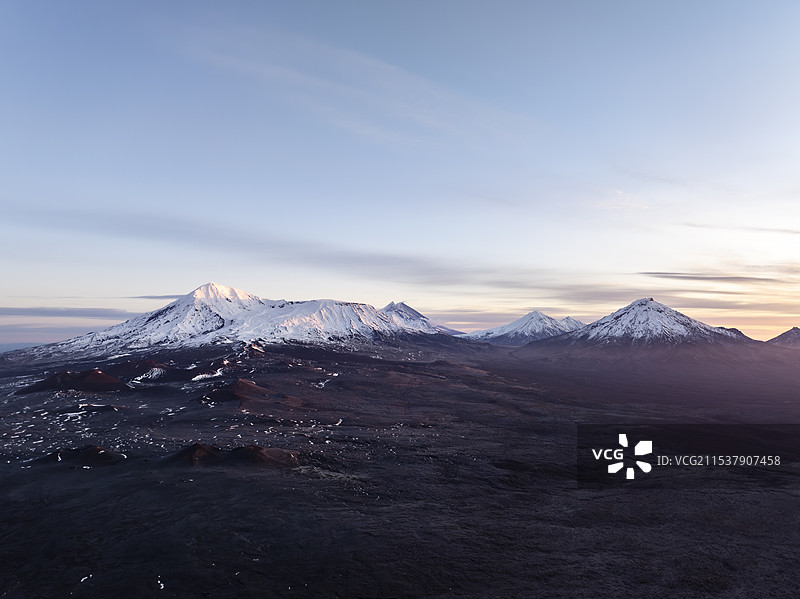 勘察加 | 托尔巴奇克火山图片素材