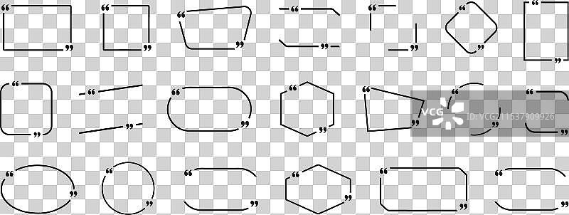 空白对话框模板的引用框架集图片素材