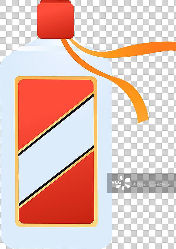 白酒插画元素图片素材