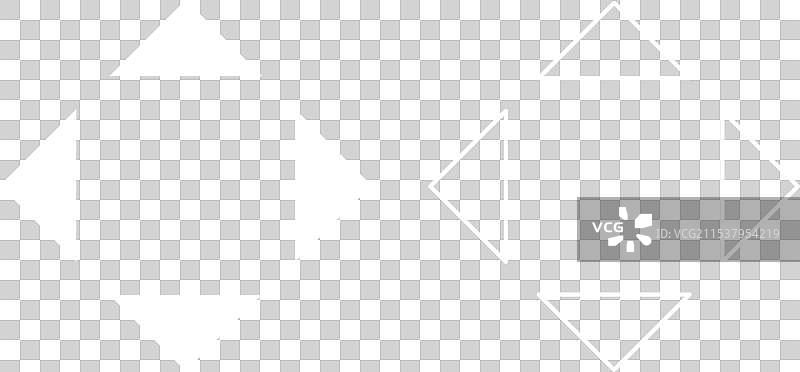 四个箭头从中心指向外部的符号图片素材