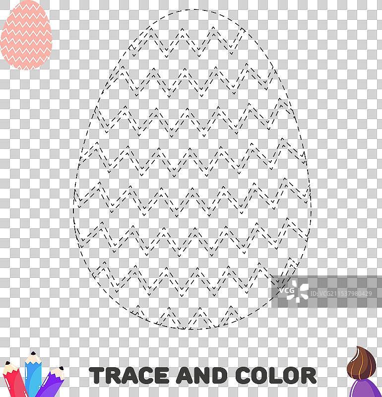 描绘并上色蛋2图片素材