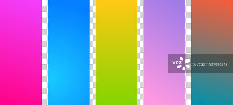 现代渐变背景集，带波浪线设计图片素材