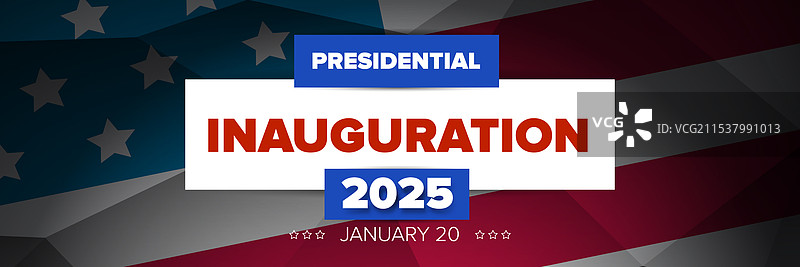 2025年美国总统就职典礼，1月20日图片素材