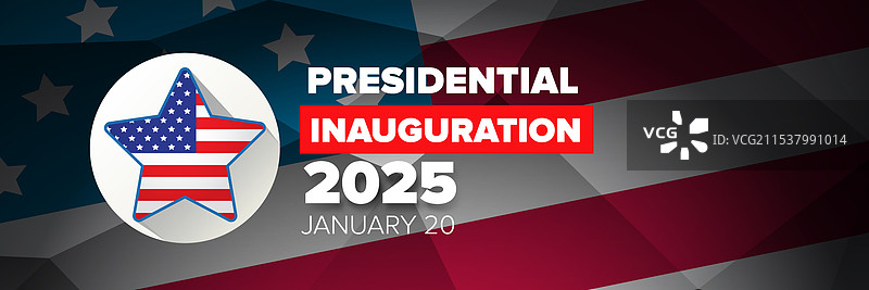 2025年美国总统就职典礼，1月20日图片素材
