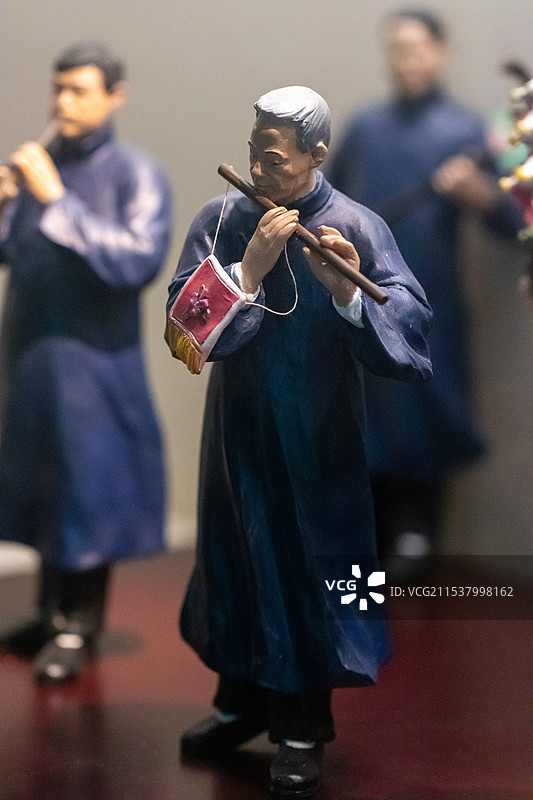 上海嘉定博物馆 江南丝竹图片素材