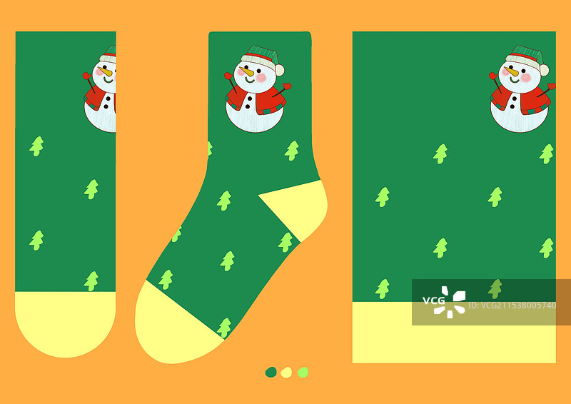 圣诞袜子设计图图片素材