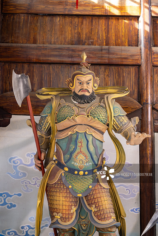 掌理人类寿命长短的中国传统神话故事人物南斗星周纪图片素材